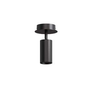 GU10 Recessed Downlight in Black - Modern Slim Profile LED Lighting Fixture