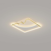 square shape led ceiling light for villas and offices