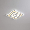 Square LED ceiling light with warm white color