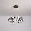 Chic Ceiling Pendant Light with Unique Loop Design