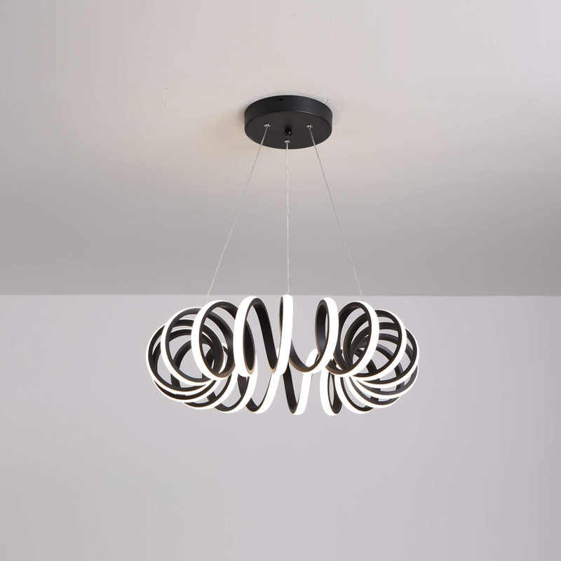 Chic Ceiling Pendant Light with Unique Loop Design