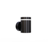 black gx53 wall light