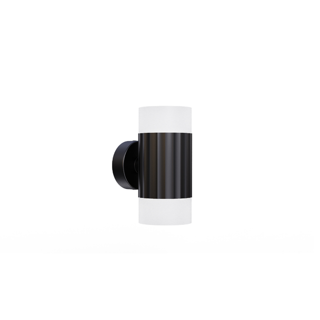 black and white up and down lamp