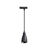 black cup shape gu10 track light
