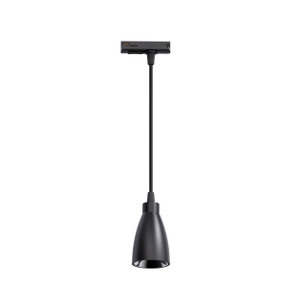 black cup shape gu10 track light