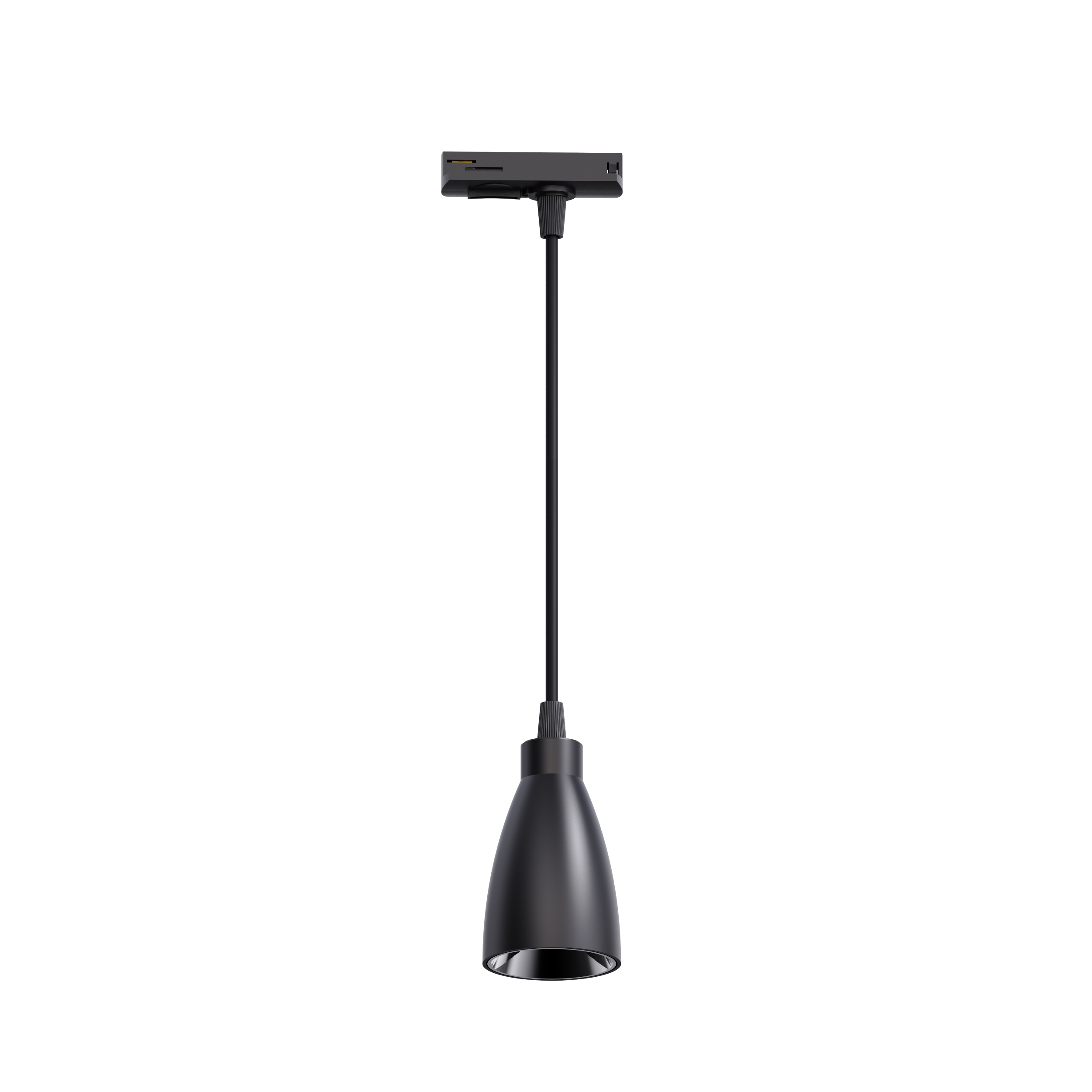 black cup shape gu10 track light