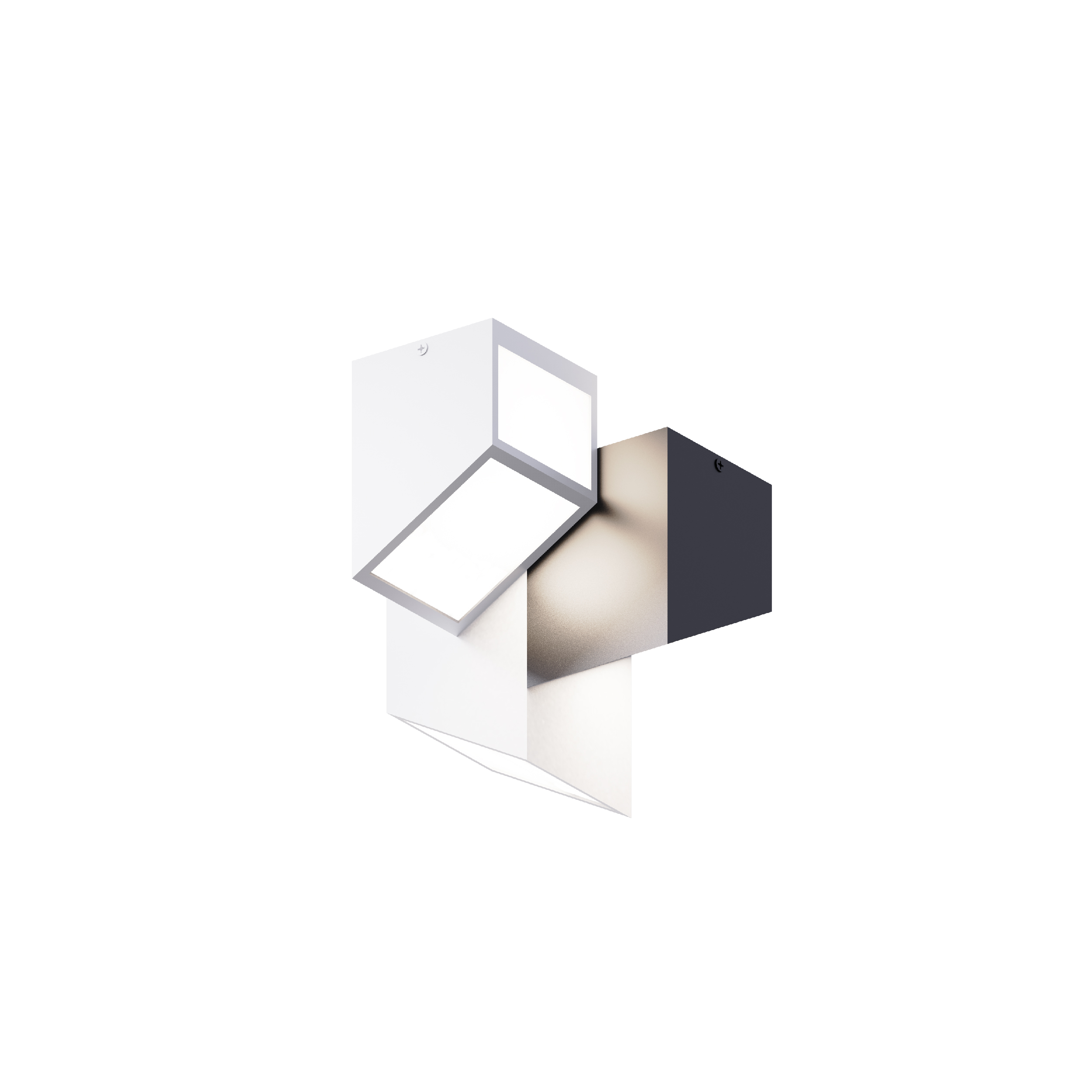 Trapezoid pendant light