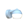 white gx53 wall light with cap