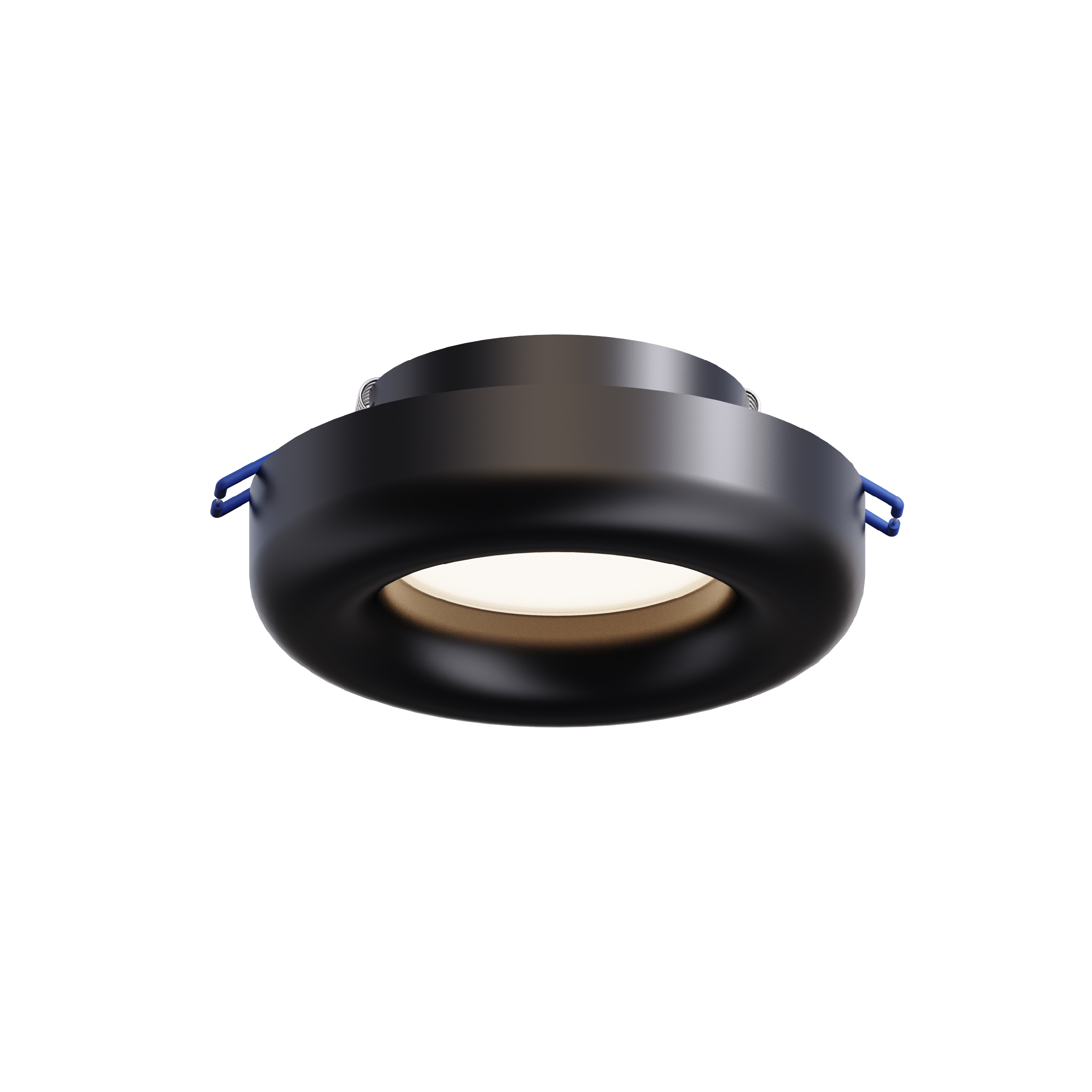 metal balck gx53 down light