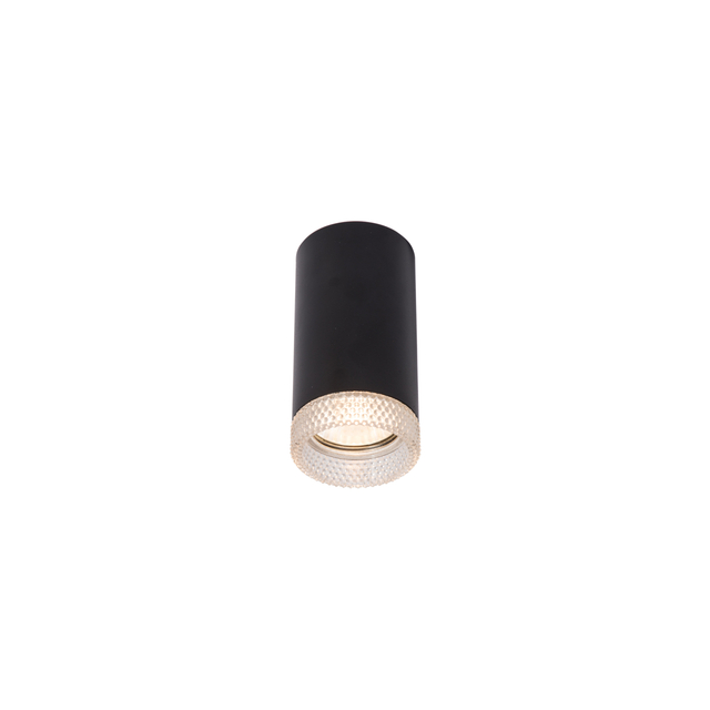 black shining pmma gu10 downlight