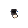 black 1*gu10 recessed spot downlight