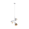 white 3*GU10 pendant light