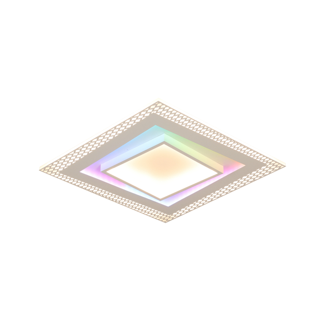 square rgb smart led ceiling light