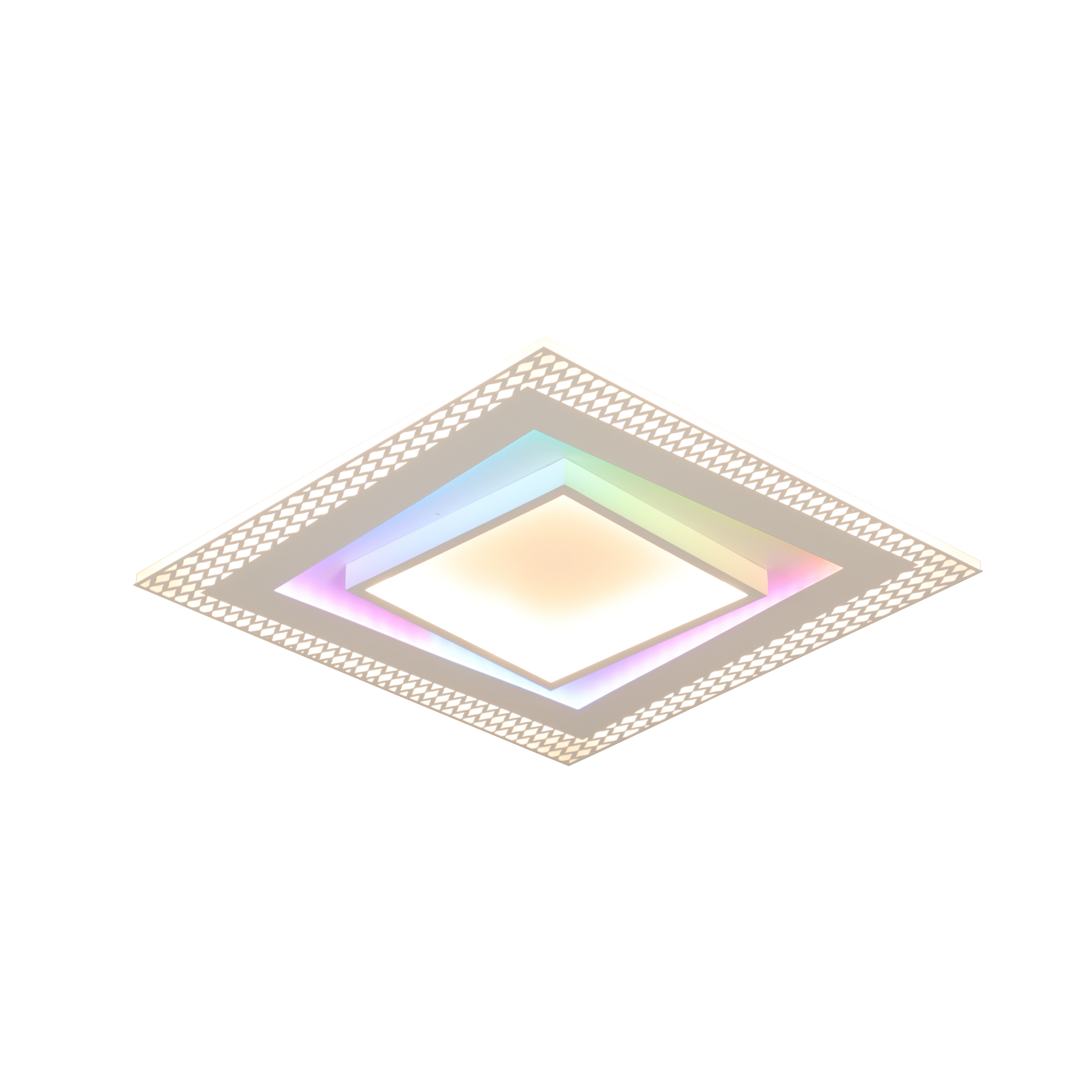 square rgb smart led ceiling light