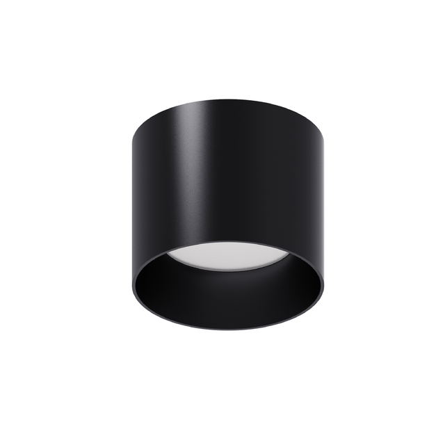 metal black gx53 down light
