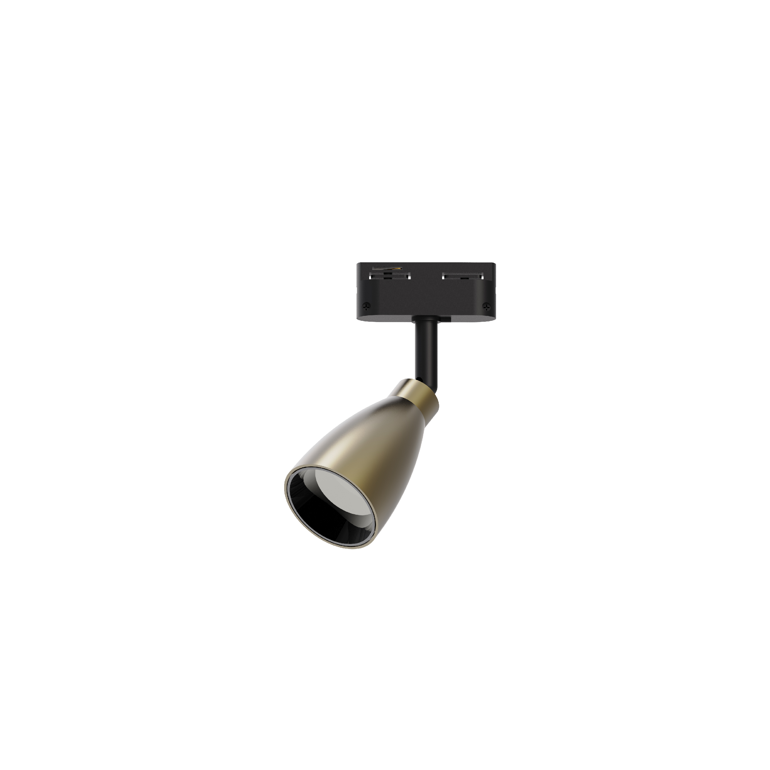 metal gold gu10 track spot light
