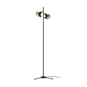 metal black e27 floor light
