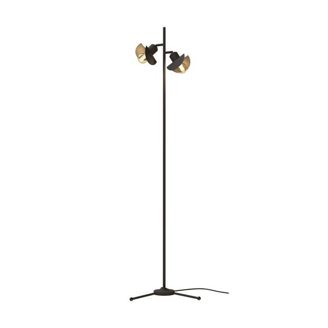 metal black e27 floor light