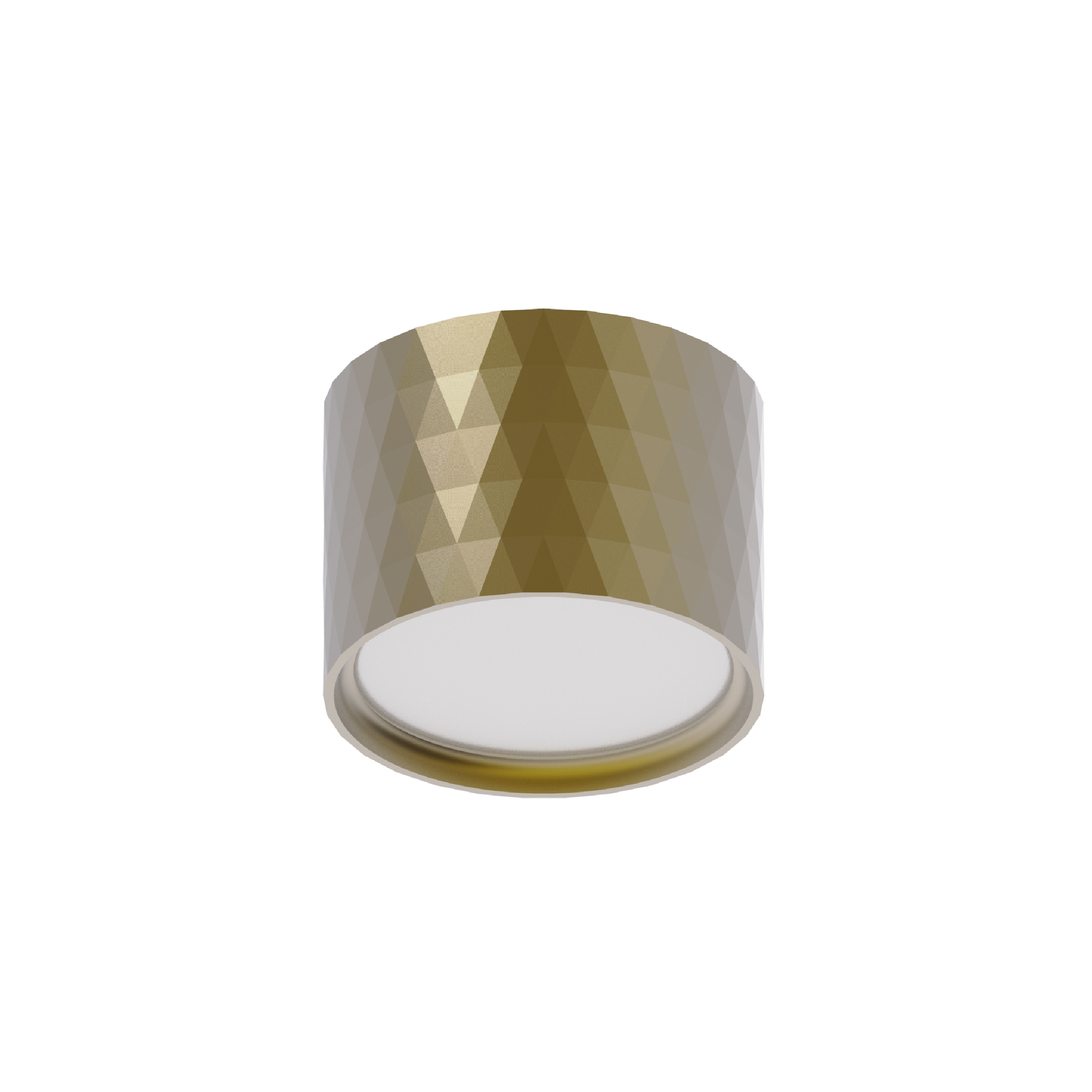 gold surface mounted light