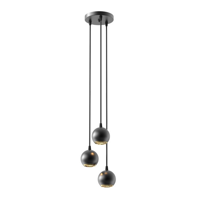 three gu10 socket pendant light for living room