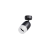 black gu10 downlight spotlight