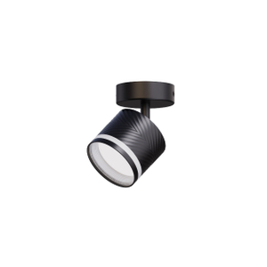 black arcylic gx53 down light