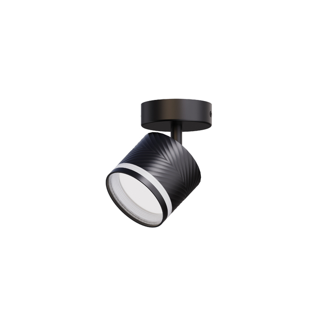 black arcylic gx53 down light