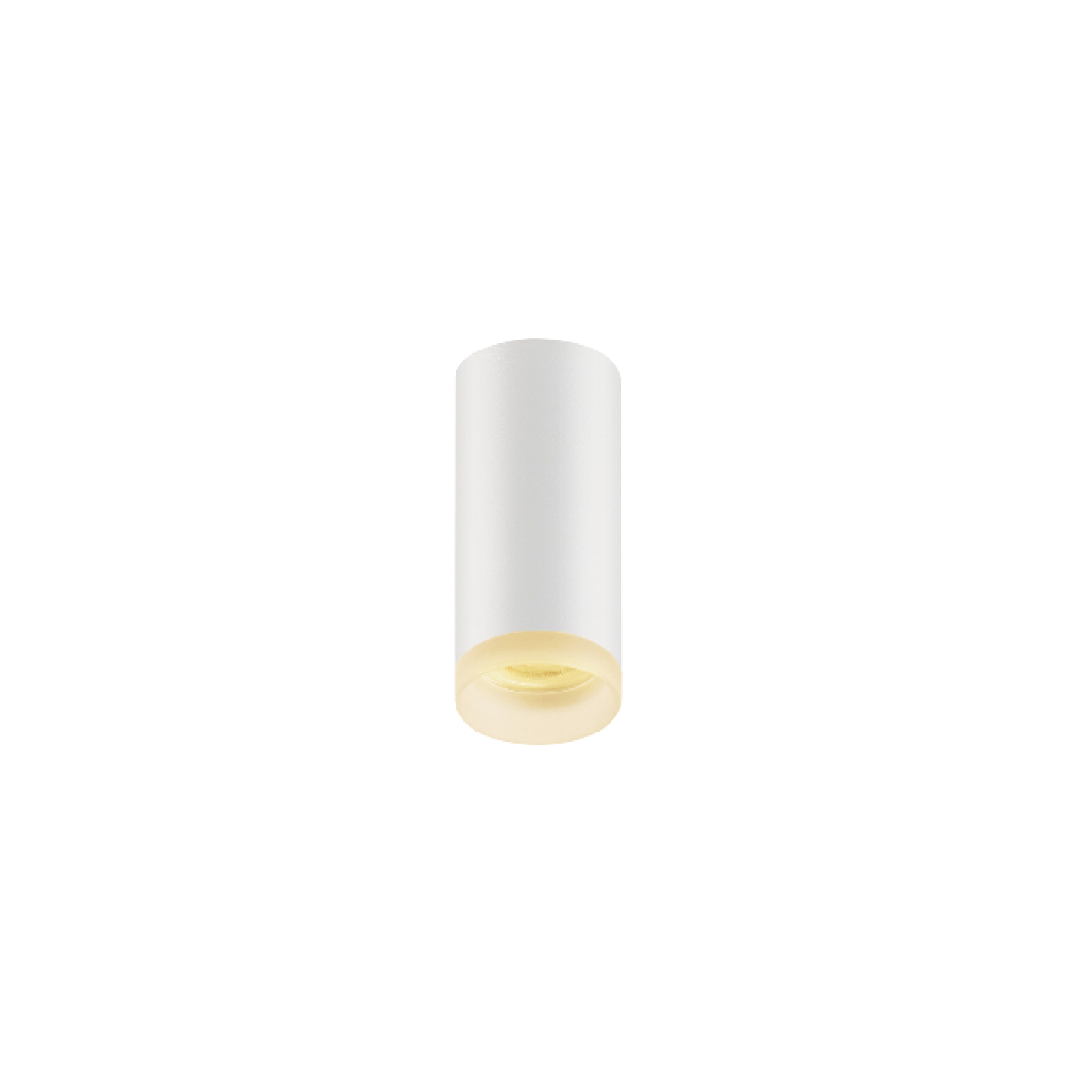 white cylinder ceiling downlight for resort