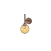 antique copper G9 wall light
