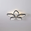  five rhombuses with rounded corners LED ceiling wall lamp