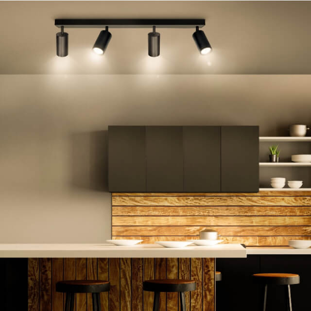 6xGU10 Downlight Spot for kitchen 