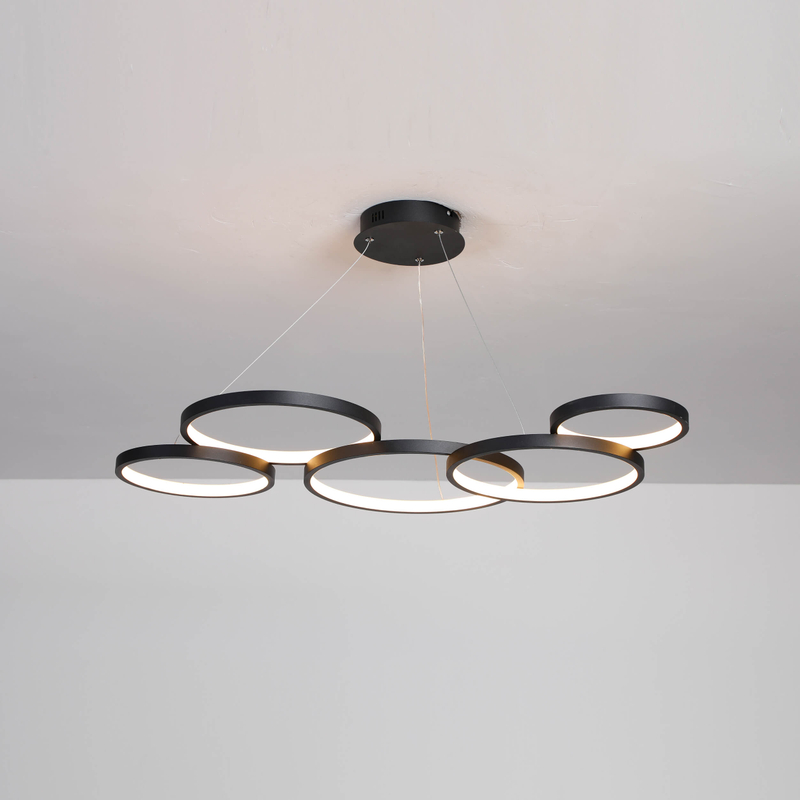 Delicately woven with stardust-like LED beads, these hanging lights create constellations in your outdoor space.
