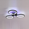 three rounds led ceiling light