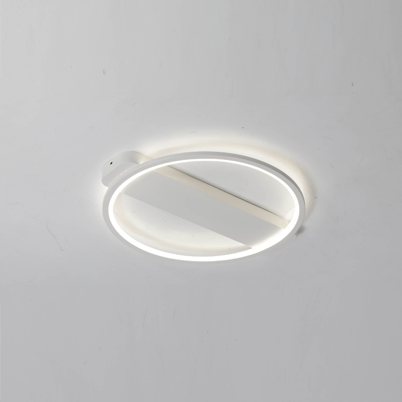 white round led ceiling light