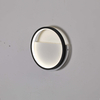 round black led wall light