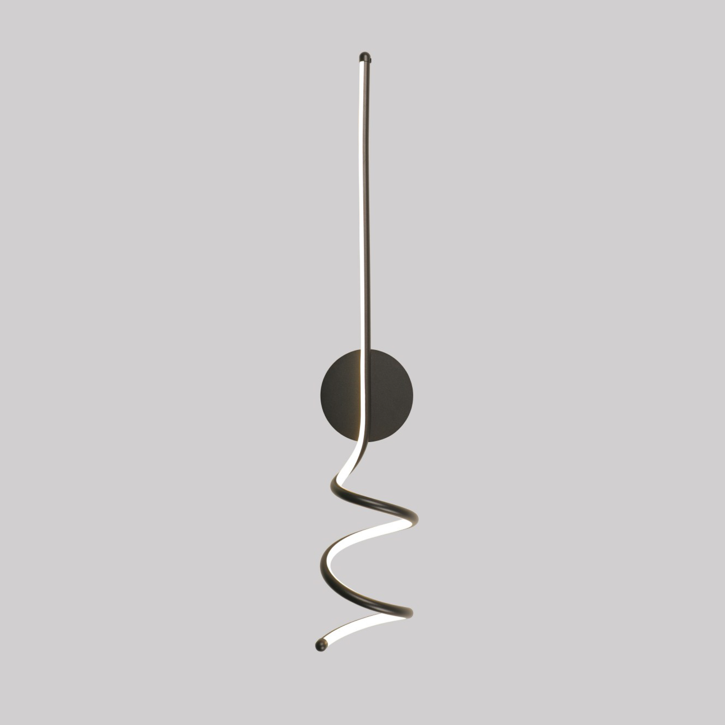 Minimalist Spiral Pendant Light
