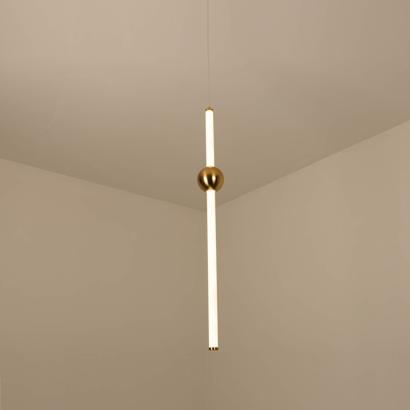 led straight pendant light
