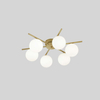 Cascading Orb Ceiling Lighting Design