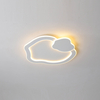 cloud shape led ceiling light for kids room flush mounted lamp