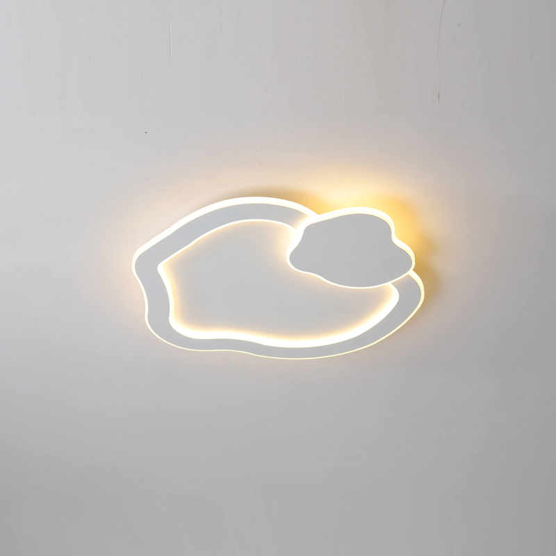 cloud shape led ceiling light for kids room flush mounted lamp