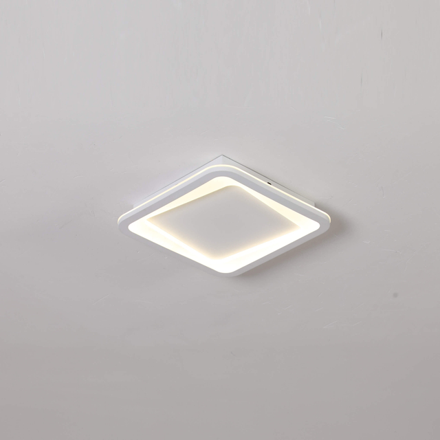 white square LED ceiling light