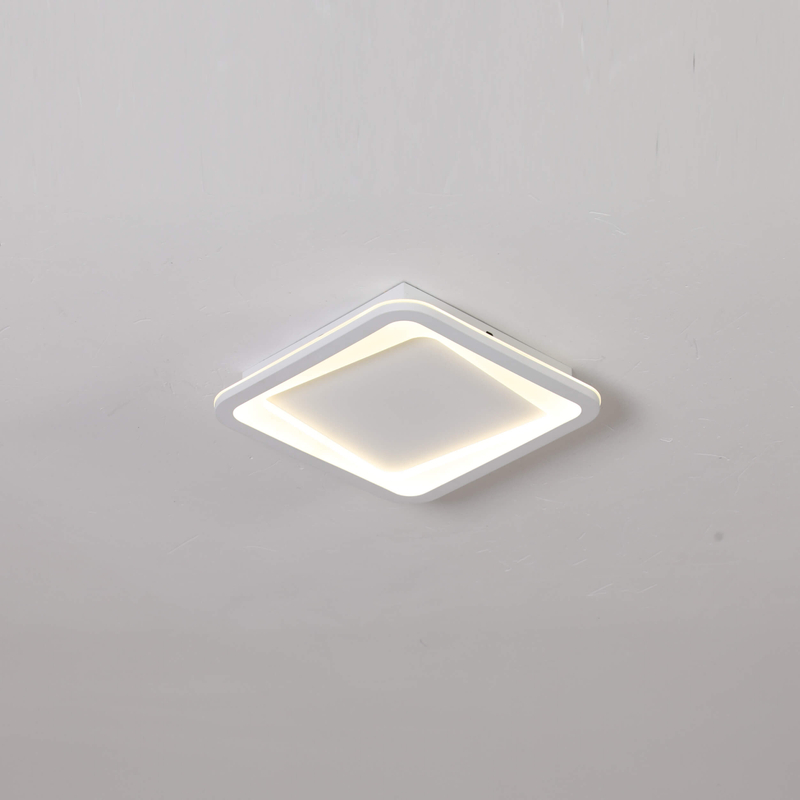 white square LED ceiling light
