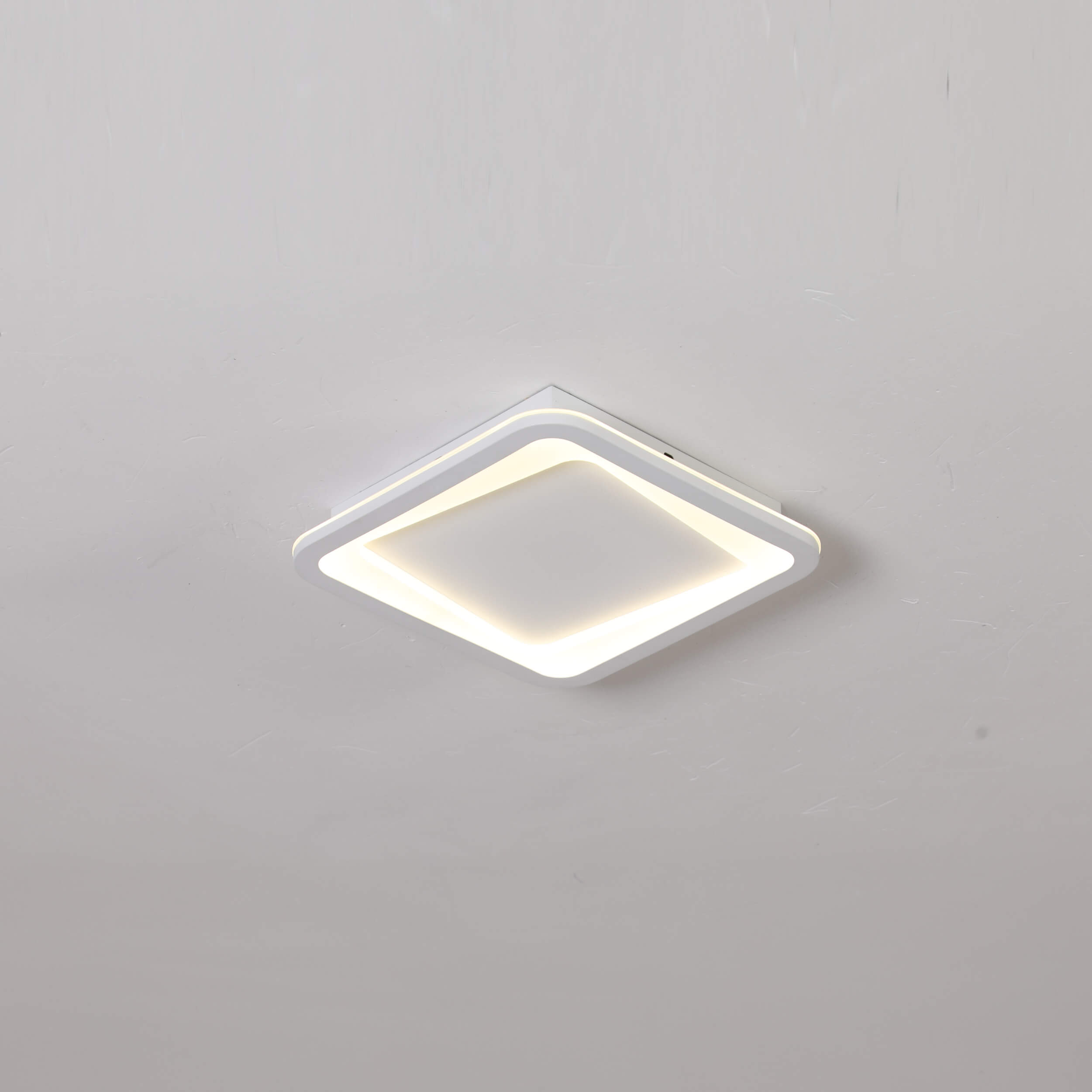 white square LED ceiling light