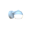 white gx53 wall light 