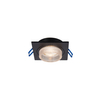 black reccessed shining pmma gu10 downlight