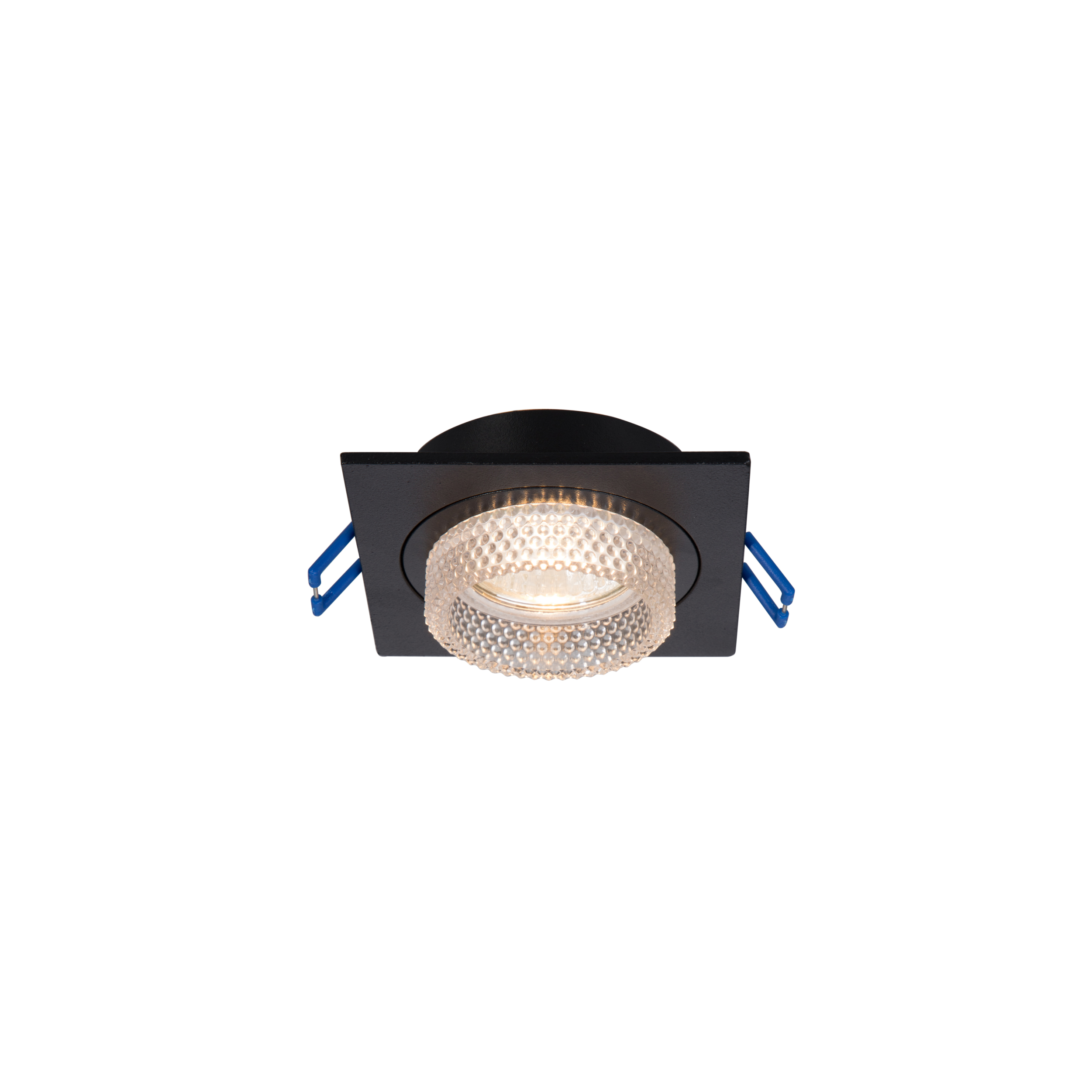 black reccessed shining pmma gu10 downlight
