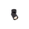 black 1*gu10 spot downlight