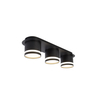 3*GX53 black down light