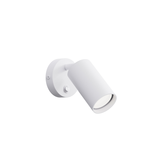 white gu10 wall spot light