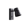 Dimmable Wall Spotlights black gu10 socket for living room